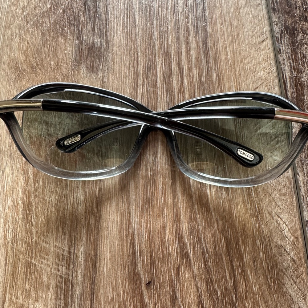 Tom Ford Vivienne Green Tint Sunglasses - Picture 3 of 3
